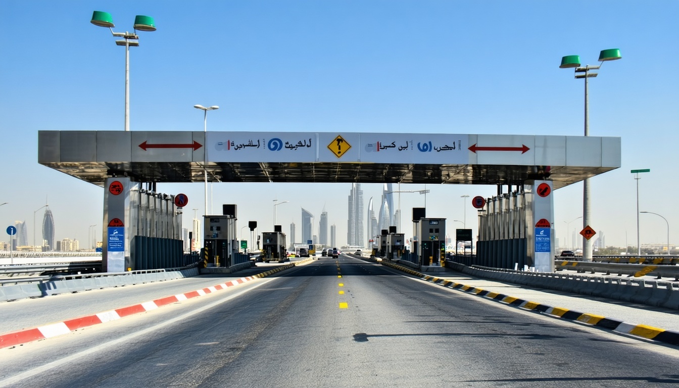 Automated Dubai toll gate for hassle-free travel