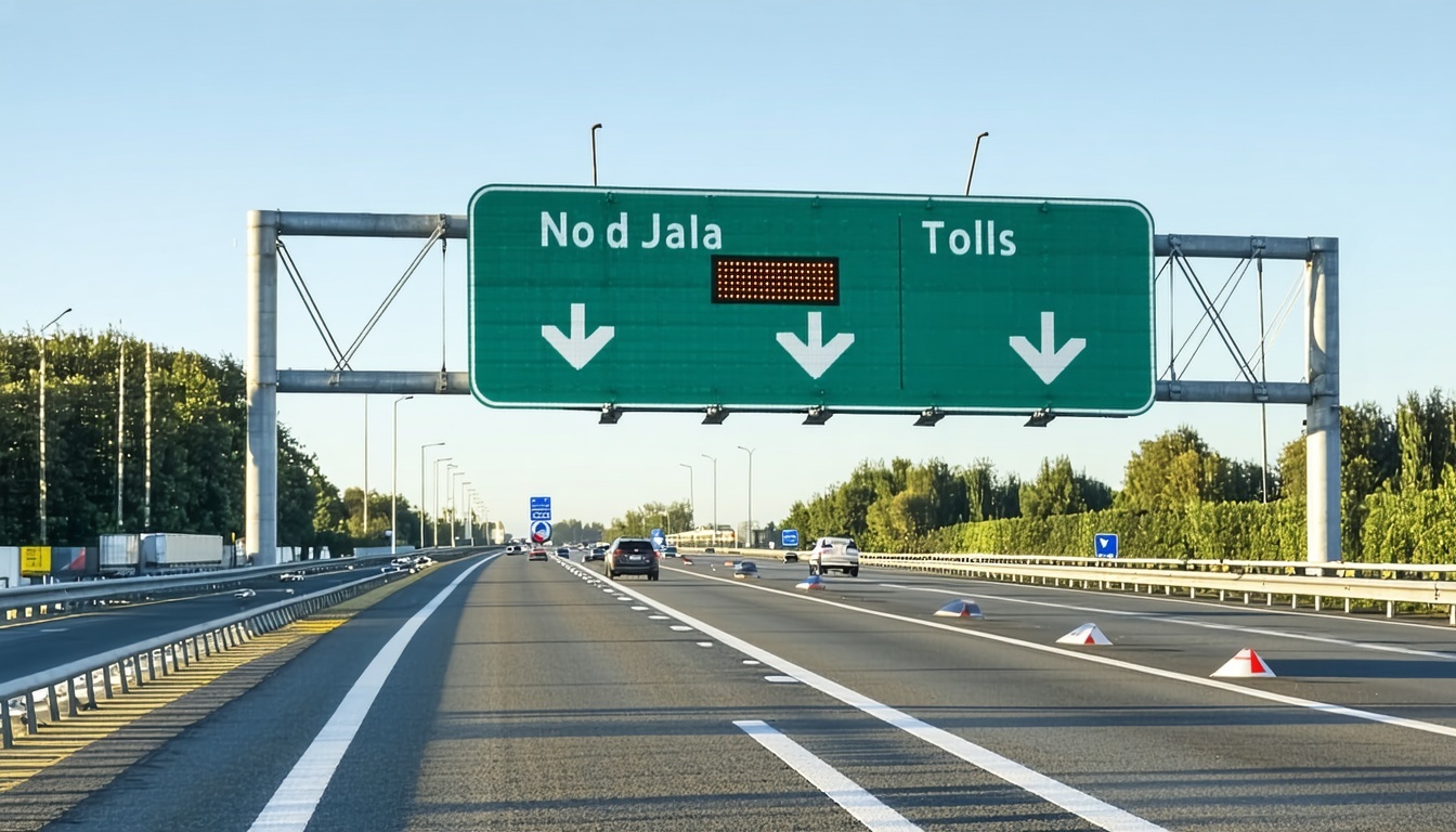 Digital app for road toll management